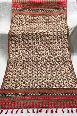 Block ethnic motif print  chinon silk dupatta 2