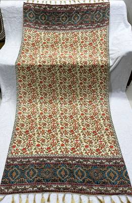 Block ethnic motif print  chinon silk dupatta 2