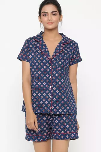 Women Printed Night suit