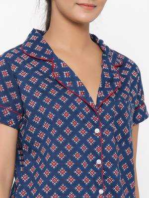 Women Printed Night suit 2