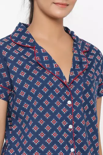 Women Printed Night suit