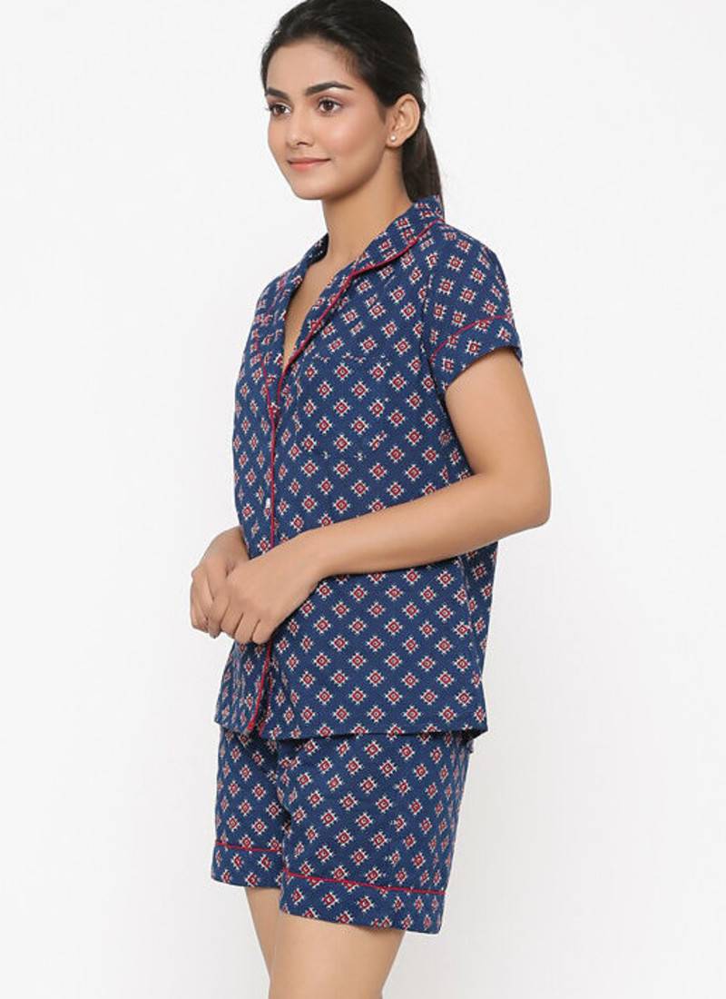 Women Printed Night suit