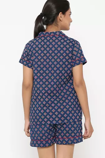 Women Printed Night suit