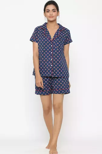 Women Printed Night suit