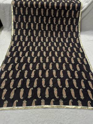 Ajarkh maslin cotton print dupatta 2