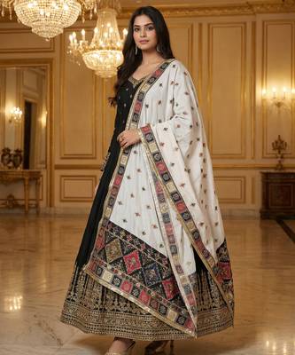 Ajarkh maslin cotton print dupatta 1