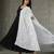 Georgette plain thred work dupatta