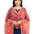 Printed georgette silk multi sequnce lace work dupatta