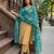 Printed georgette silk multi sequnce lace work dupatta