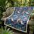 Printed georgette silk multi sequnce lace work dupatta