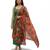 Printed georgette silk multi sequnce lace work dupatta