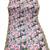 Printed georgette silk multi sequnce lace work dupatta