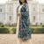 Printed georgette silk multi sequnce lace work dupatta