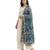 Printed georgette silk multi sequnce lace work dupatta