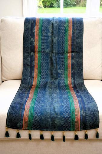 Jequared silk stall printed ethnic wear dupatta
