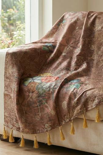Jequared silk stall printed ethnic wear dupatta