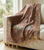 Jequared silk stall printed ethnic wear dupatta