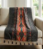 Jequared silk stall printed ethnic wear dupatta