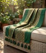 Jequared silk stall printed ethnic wear dupatta