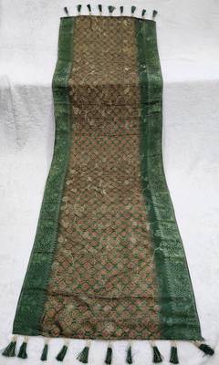 Jequared silk stall printed ethnic wear dupatta 5