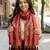 Jequared silk stall printed ethnic wear dupatta