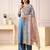 Kalamkri pink satin glass orgenza silk fabric sequnce dupatta