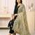 Kalamkri lemon satin glass orgenza silk fabric sequnce dupatta