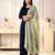 Kalamkri neon satin glass orgenza silk fabric sequnce dupatta