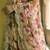 Floral printed mehendi colour satin orgenza silk fabric sequnce dupatta