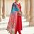 Digital print lilen blend zari dupatta for women and girls to wear on gown chaniya choli kurti etc
