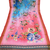 Digital print lilen blend zari dupatta for women and girls to wear on gown chaniya choli kurti etc