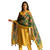 Digital print lilen blend zari dupatta for women and girls to wear on gown chaniya choli kurti etc