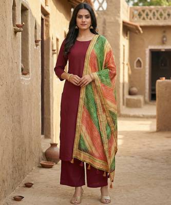 Digital print lilen blend zari dupatta for women and girls to wear on gown chaniya choli kurti etc 1