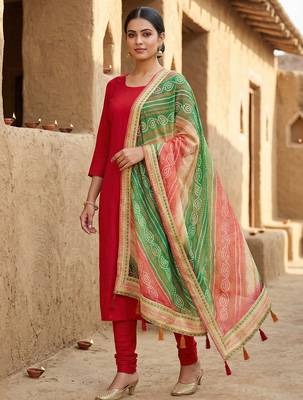Digital print lilen blend zari dupatta for women and girls to wear on gown chaniya choli kurti etc 4