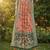 Digital print lilen blend zari dupatta for women and girls to wear on gown chaniya choli kurti etc