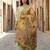 Digital print lilen blend zari dupatta for women and girls to wear on gown chaniya choli kurti etc
