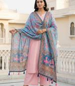 Digital print lilen blend zari dupatta for women and girls to wear on gown chaniya choli kurti etc