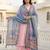 Digital print lilen blend zari dupatta for women and girls to wear on gown chaniya choli kurti etc