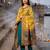 Digital print lilen blend zari dupatta for women and girls to wear on gown chaniya choli kurti etc