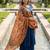 Digital print lilen blend zari dupatta for women and girls to wear on gown chaniya choli kurti etc