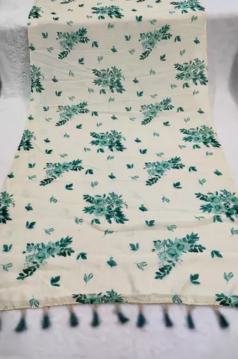 Digital print cotton chanderi silk dupatta for women and girls to wear on gown chaniya choli kurti etc