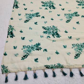 Digital print cotton chanderi silk dupatta for women and girls to wear on gown chaniya choli kurti etc 6