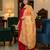 Printed orgenza silk multi sequnce lace work dupatta