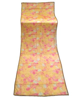 Printed orgenza silk multi sequnce lace work dupatta 4