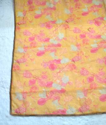 Printed orgenza silk multi sequnce lace work dupatta 5