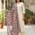 Printed orgenza silk multi sequnce lace work dupatta