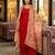 Printed orgenza silk multi sequnce lace work dupatta