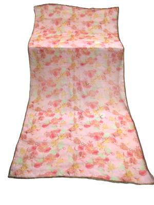 Printed orgenza silk multi sequnce lace work dupatta 5