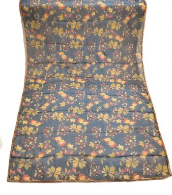 Printed orgenza silk multi sequnce lace work dupatta 5