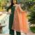 Printed orgenza silk multi sequnce lace work dupatta